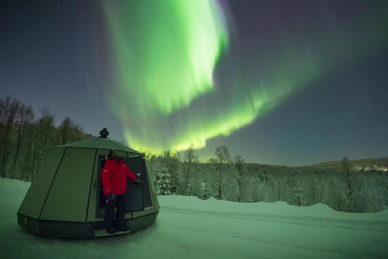 Aurora Borealis Observatory Silsand Luaran gambar
