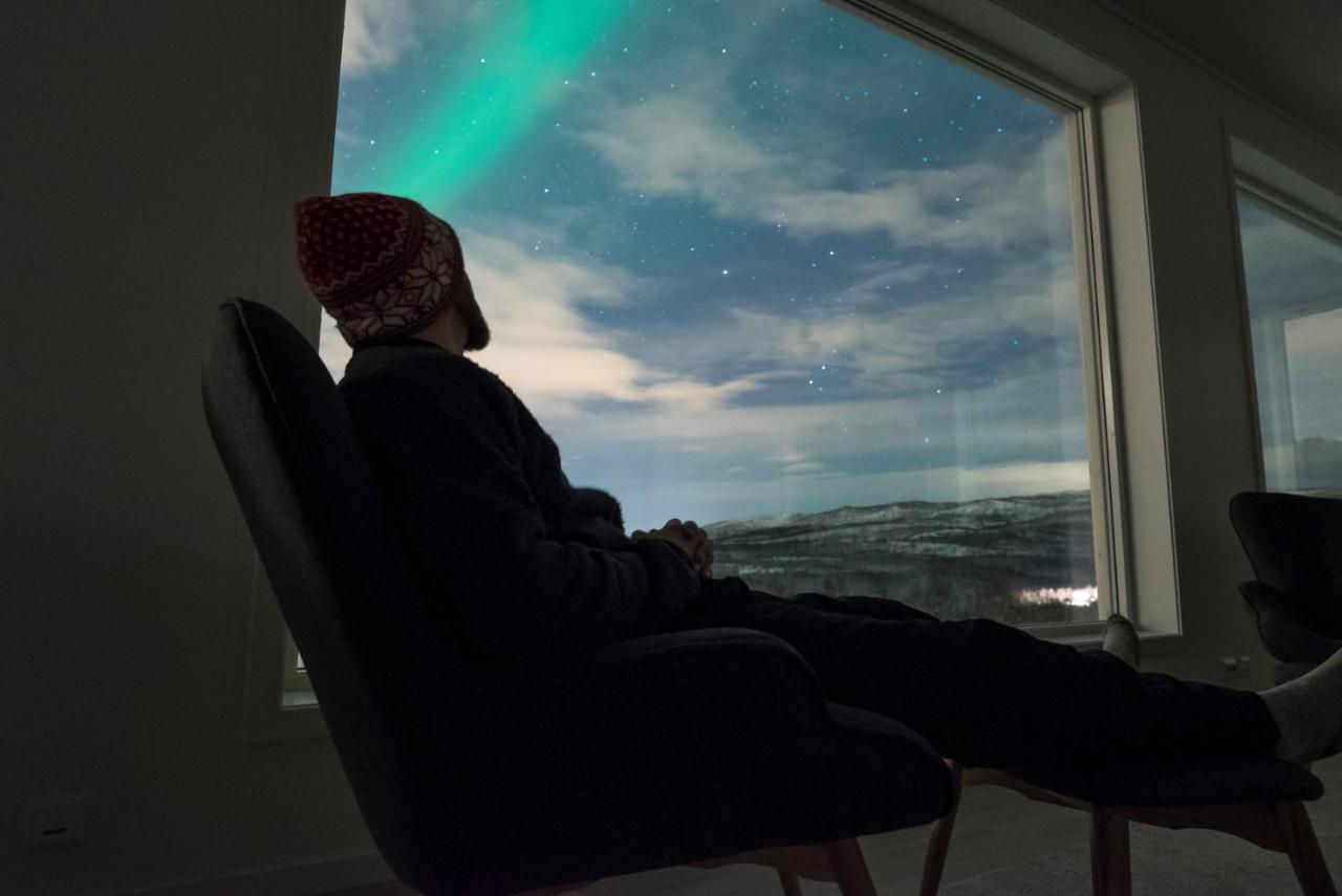 Aurora Borealis Observatory Silsand Luaran gambar