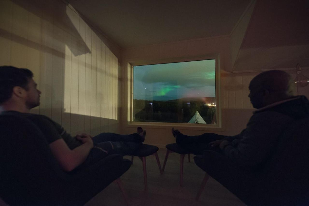 Aurora Borealis Observatory Silsand Luaran gambar