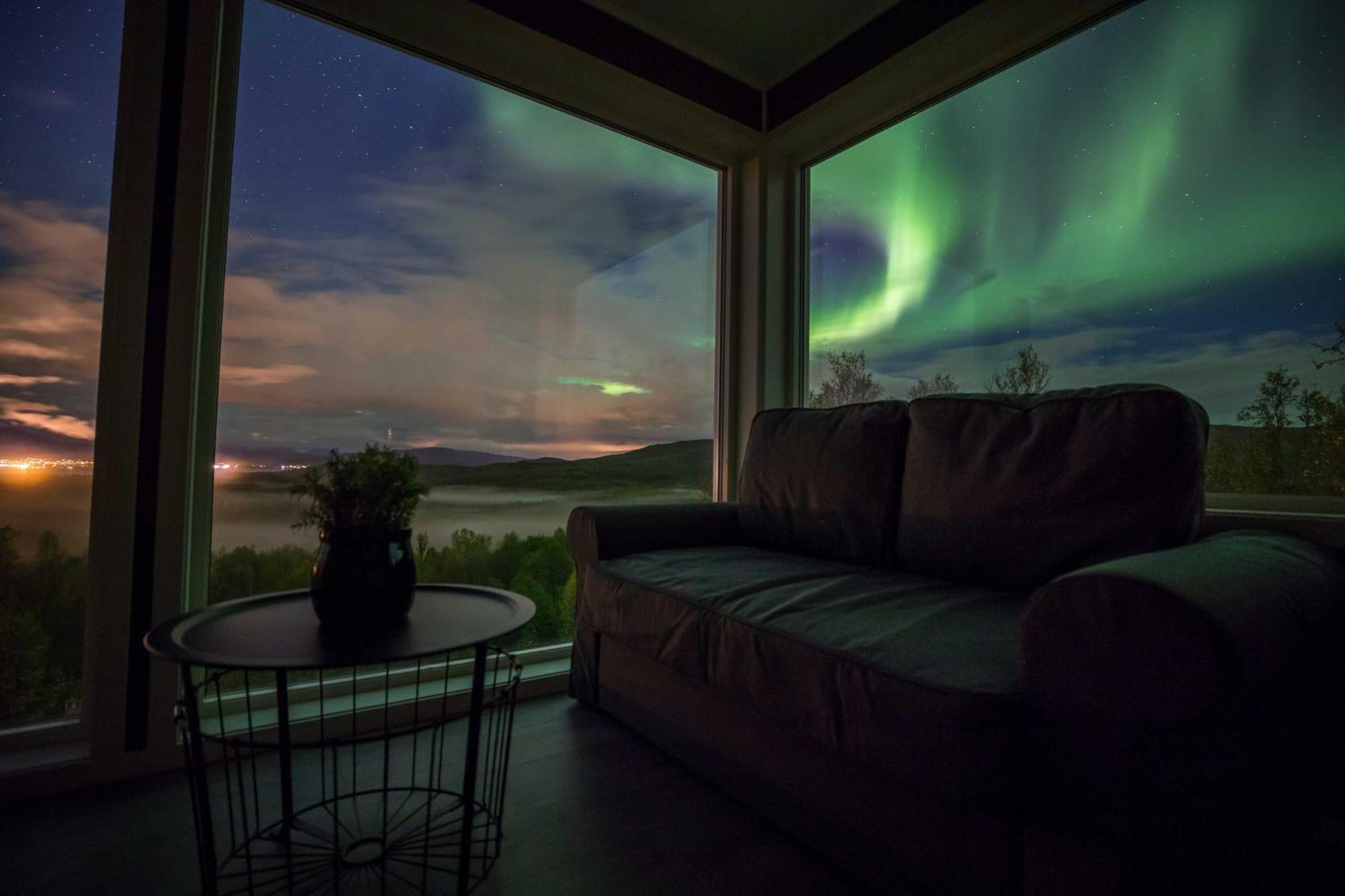 Aurora Borealis Observatory Silsand Luaran gambar