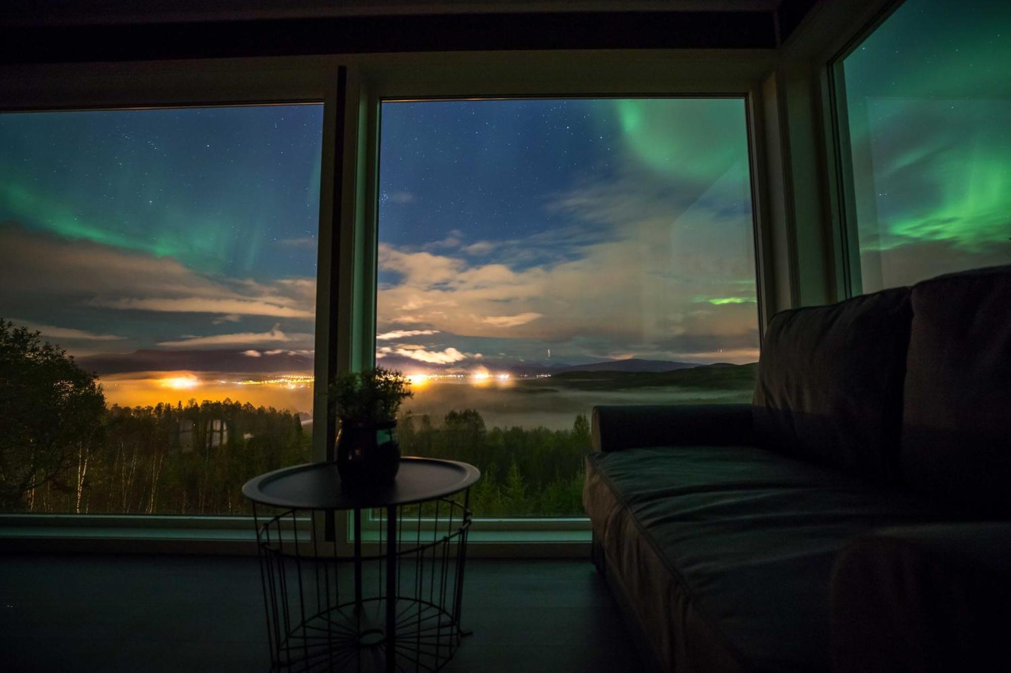 Aurora Borealis Observatory Silsand Luaran gambar